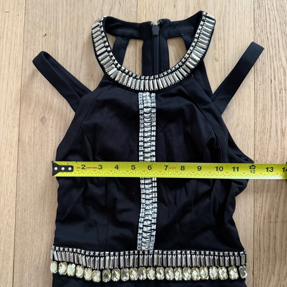 Elegant Black Kids Dress with Silver Accents